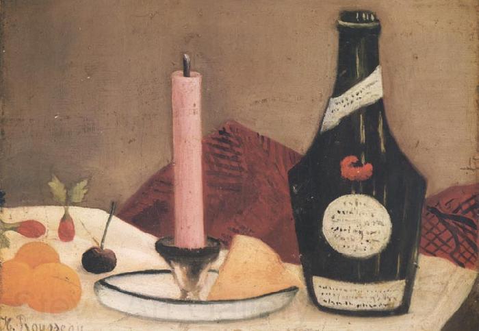 Henri Rousseau The Pink Candle